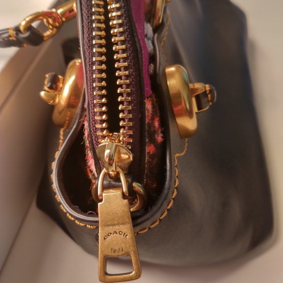 Coach 1941 Outlaw Patchwork Satchel SE - Picture 5 of 9